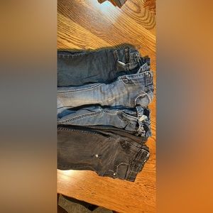 Boy jeans, size 8, pack of 4, gently worn